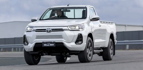 Bán tải điện Toyota Hilux - Ảnh: Toyota Bán tải điện Toyota Hilux - Ảnh: Toyota
