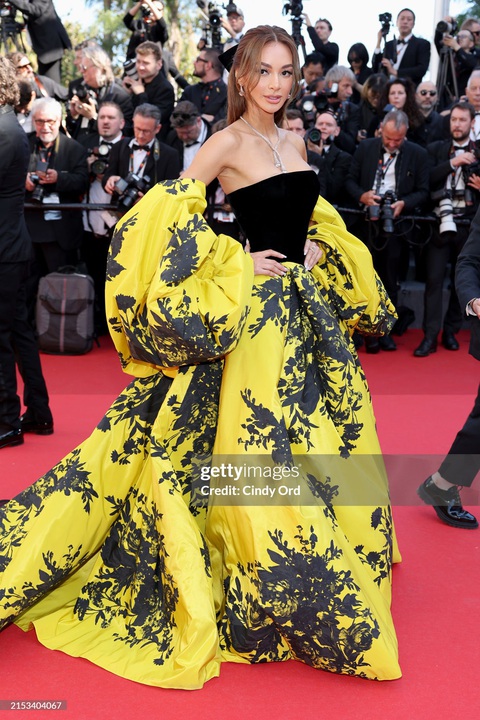 Hoa hậu Kylie Versoza tham dự Cannes với tư cách khách mời - Ảnh: Getty Hoa hậu Kylie Versoza tham dự Cannes với tư cách khách mời - Ảnh: Getty