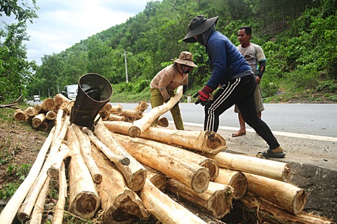 65 năm đường Trường Sơn - đường Hồ Chí Minh huyền thoại- Ảnh 5. Trên đường Trường Sơn ngày nào giờ đường Hồ Chí Minh được mở lại làm thay đổi bộ mặt đời sống người dân vùng cao