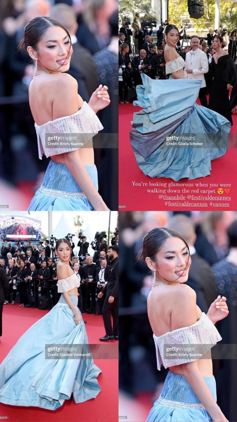 Xuất hiện trong livestream chính thức của Cannes, lọt vào khung hình của hung thần Getty Images Xuất hiện trong livestream chính thức của Cannes, lọt vào khung hình của hung thần Getty Images