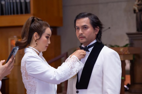 Mai Thu Huyền cho biết đây là khoảnh khắc cả hai rất thích - Ảnh: Facebook Mai Thu Huyen Mai Thu Huyền cho biết đây là khoảnh khắc cả hai rất thích - Ảnh: Facebook Mai Thu Huyen