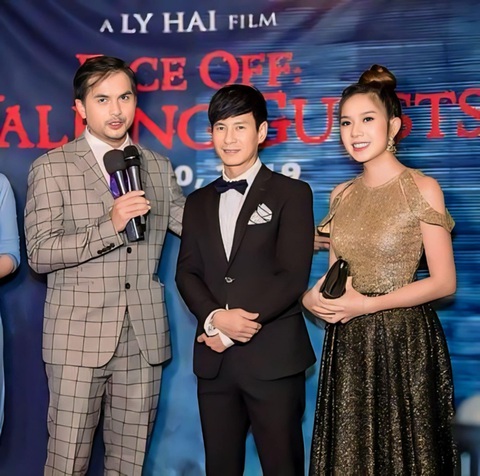 Đức Tiến (bìa trái) trong một lần gặp gỡ Lý Hải và Minh Hà - Ảnh: Facebook Ly Hai Minh Ha Đức Tiến (bìa trái) trong một lần gặp gỡ Lý Hải và Minh Hà - Ảnh: Facebook Ly Hai Minh Ha