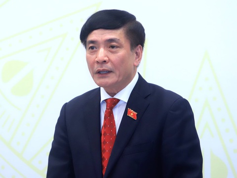 Chưa phê chuẩn hoặc miễn nhiệm bộ trưởng Bộ Công an tại kỳ họp thứ 7- Ảnh 1. Tổng thư ký Quốc hội Bùi Văn Cường - Ảnh: GIA HÂN