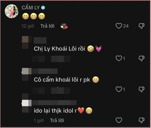 Nhiều người đã phát hiện Cẩm Ly bình luận dạo, thể hiện tình cảm với Lôi Con Nhiều người đã phát hiện Cẩm Ly bình luận dạo, thể hiện tình cảm với Lôi Con