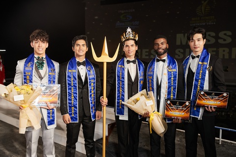 Top 5 Mister Fitness Supermodel World 2024 - Ảnh: PHAN TIẾN VŨ Top 5 Mister Fitness Supermodel World 2024 - Ảnh: PHAN TIẾN VŨ