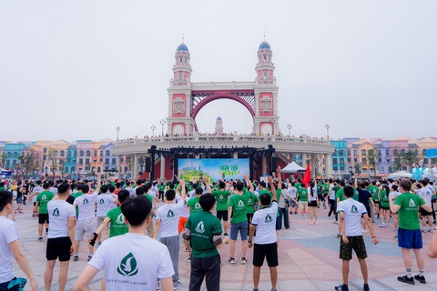 Hội thao Liên khu Vinhomes được đông đảo cư dân hưởng ứng và tham gia. Ảnh: Đ.H Hội thao Liên khu Vinhomes được đông đảo cư dân hưởng ứng và tham gia. Ảnh: Đ.H