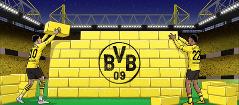 Mbappe và PSG xây xẩm mặt mày trước ‘bức tường vàng’ của Dortmund- Ảnh 1. 'Borussia Dortmund xây dựng ‘bức tường vàng’ đón tiếp PSG ở lượt đi bán kết Champions League