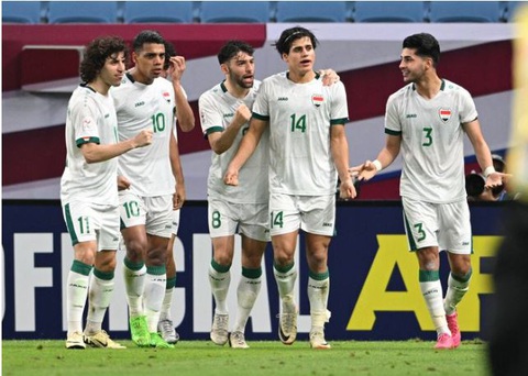 85% người hâm mộ dự đoán U23 Iraq đánh bại U23 Indonesia- Ảnh 1. U23 Iraq được dự báo sẽ vượt qua U23 Indonesia để giành vé dự Olympic Paris - Ảnh: AFC