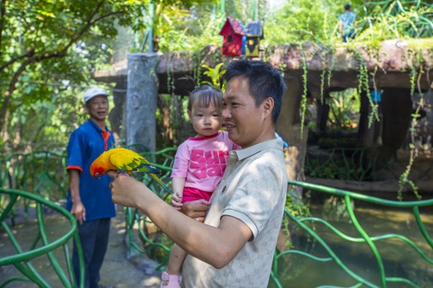 Đà Nẵng tăng khách nhưng nhiều nơi bán vé vẫn 'lưng chừng'- Ảnh 1. Nhiều điểm tham quan lượng khách không tăng, có nơi giảm khách so với lễ năm ngoái - Ảnh: B.HƯƠNG