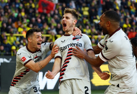 Ai cản được Leverkusen?- Ảnh 1. Leverkusen đang có phong độ rất cao - Ảnh: Reuters