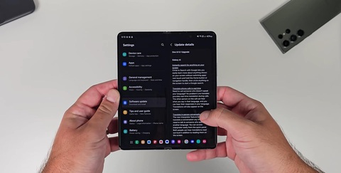 Cập nhật Galaxy AI trên dòng điện thoại gập Z Fold5- Ảnh 2. Cập nhật Galaxy AI trên dòng điện thoại gập Z Fold5- Ảnh 2.