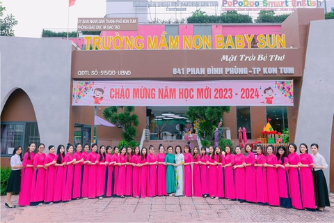 Trường mầm non Baby Sun Kon Tum chung tay xây dựng tương lai trẻ thơ- Ảnh 1. Trường mầm non Baby Sun Kon Tum chung tay xây dựng tương lai trẻ thơ- Ảnh 1.