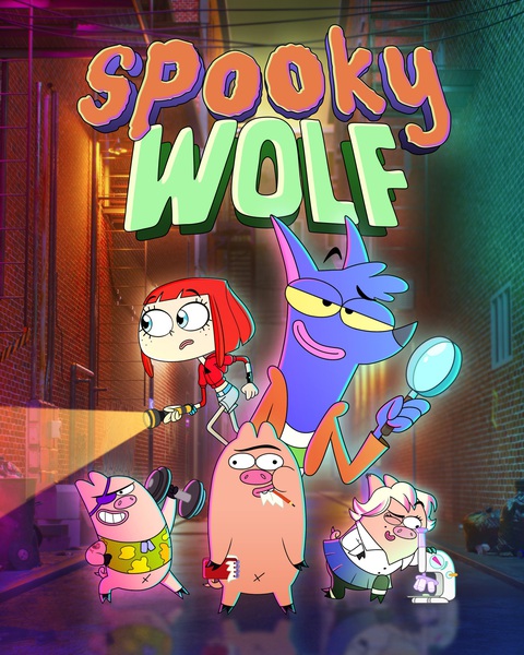 Những bộ phim hoạt hình cổ tích sắp ra mắt- Ảnh 2. Spooky Wolf được studio Millimages hợp tác với Movimenti Production sản xuất, với cốt truyện mới lạ, nhân vật vui nhộn sẽ mang đến những câu chuyện vô lý nhưng hài hước.