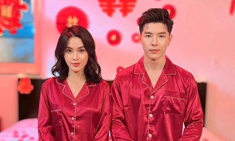 Diễn viên Tú Vi (trá) và Trung Huy trong phim Dâu hào môn - Ảnh: ĐPCC Diễn viên Tú Vi (trá) và Trung Huy trong phim Dâu hào môn - Ảnh: ĐPCC