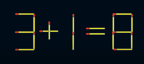 Thử tài IQ: Di chuyển một que diêm để 3+8=6 thành phép tính đúng- Ảnh 3.
