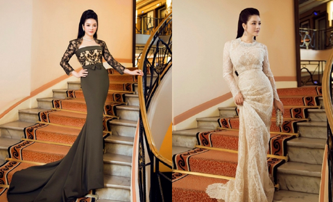 Chiếc cầu thang Cannes quen thuộc tại giải điện ảnh này là một trong những điểm thu hút của LHP Cannes hàng năm sau thảm đỏ Chiếc cầu thang Cannes quen thuộc tại giải điện ảnh này là một trong những điểm thu hút của Liên hoan phim Cannes hằng năm sau thảm đỏ