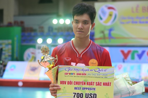 Ngoại binh Chen Peiyan là 'hoa khôi bóng chuyền' Cúp VTV9 - Bình Điền- Ảnh 5. Tuy không thể giúp LPBank Ninh Bình vô địch, Nguyễn Thị Bích Tuyền vẫn có một giải đấu xuất sắc và giành danh hiệu