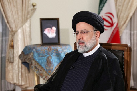 Tổng thống Iran Ebrahim Raisi - Ảnh: REUTERS Tổng thống Iran Ebrahim Raisi - Ảnh: REUTERS