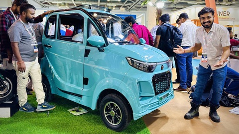 Ô tô điện mini giá rẻ hơn cả xe máy, đi 60km/lần sạc, tốc độ tối đa 30km/h- Ảnh 7. Ô tô điện mini giá rẻ hơn cả xe máy, đi 60km/lần sạc, tốc độ tối đa 30km/h- Ảnh 7.