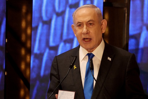Thủ tướng Israel Benjamin Netanyahu vừa bị tòa ICC ra lệnh bắt giữ - Ảnh: REUTERS Thủ tướng Israel Benjamin Netanyahu vừa bị tòa ICC ra lệnh bắt giữ - Ảnh: REUTERS