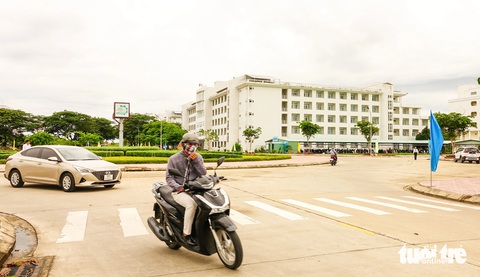 Trường đại học Kiên Giang ứng dụng chương trình và mô hình mới trong đào tạo- Ảnh 2. Một góc Trường đại học Kiên Giang - Ảnh: CHÍ CÔNG
