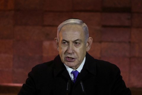 Israel kêu gọi các nước 'văn minh' phản đối ICC bắt Thủ tướng Netanyahu- Ảnh 1. Thủ tướng Israel Benjamin Netanyahu - Ảnh: REUTERS