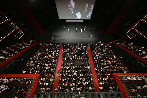 Cannes tôn vinh Studio Ghibli: Cành cọ vàng cho thế giới mộng mơ- Ảnh 2. Đêm vinh danh Ghibli ở Cannes 2024