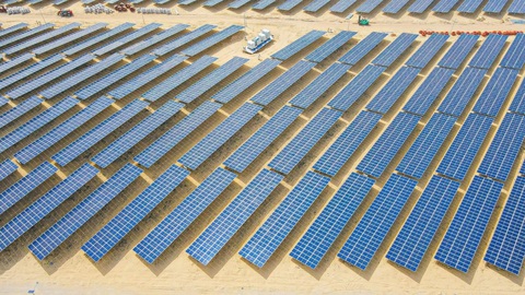 BCG Energy được chấp thuận trở thành công ty đại chúng- Ảnh 1. Nhà máy điện mặt trời Phù Mỹ có tổng công suất 330MW là dự án năng lượng đang mang về doanh thu lớn hằng năm cho BCG Energy
