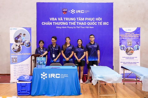 Trung tâm IRC trở thành đối tác bảo trợ y tế của VBA- Ảnh 3. Trung tâm IRC trở thành đối tác bảo trợ y tế của VBA- Ảnh 3.