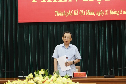 TP.HCM sẽ kiểm tra, giám sát việc quản lý, sử dụng nhà, đất công- Ảnh 1. Bí thư Thành ủy TP.HCM Nguyễn Văn Nên, trưởng Ban Chỉ đạo phòng, chống tham nhũng, tiêu cực TP.HCM - Ảnh: T.T.