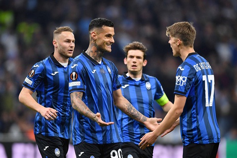 Atalanta có cản nổi Leverkusen?- Ảnh 2. Gianluca Scamacca tự tin trước trận đấu - Ảnh: Valerio Pennicino - UEFA