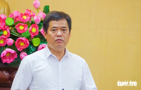 Để chiếm đất rừng, xây dựng trái phép ở Phú Quốc: Bí thư, chủ tịch xã, phường sẽ chịu trách nhiệm- Ảnh 1. Ông Lê Quốc Anh - bí thư Thành ủy Phú Quốc - Ảnh: CHÍ CÔNG