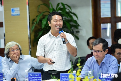 Thạc sĩ Lê Anh Tú - giảng viên khoa Quan hệ công chúng - truyền thông, Trường Đại học Văn Lang (TP.HCM) - Ảnh: DUYÊN PHAN Thạc sĩ Lê Anh Tú - giảng viên khoa quan hệ công chúng - truyền thông, Trường đại học Văn Lang (TP.HCM) - Ảnh: DUYÊN PHAN