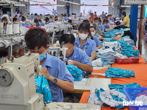 Đơn hàng dồi dào, một doanh nghiệp dệt may ở TP.HCM lãi đậm trở lại- Ảnh 1. Tháng 4-2024, Công ty dệt may Thành Công đạt doanh thu gấp 5 lần so với tháng 4-2023