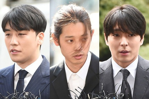 (Từ trái sang) Seungri, Jung Joon Young và Choi Jong Hoon - 3 thành viên cộm cán của nhóm chat bê bối - Ảnh: Dispatch Từ trái sang: Seungri, Jung Joon Young và Choi Jong Hoon - 3 thành viên cộm cán của nhóm chat bê bối - Ảnh: Dispatch