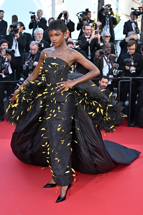 Người mẫu Leomie Anderson - Ảnh: Getty Người mẫu Leomie Anderson - Ảnh: Getty