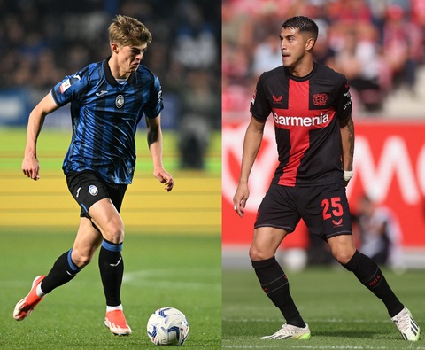 Chung kết Europa League: Chờ Leverkusen làm nên kỳ tích- Ảnh 1. Atalanta (trái) và Leverkusen - ai sẽ đăng quang sau trận chung kết này? - Ảnh: Reuters