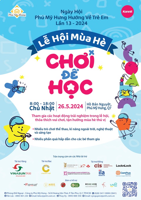 Ngày hội Phú Mỹ Hưng hướng về trẻ em chủ đề ‘Lễ hội mùa hè - chơi để học’- Ảnh 2. Ngày hội Phú Mỹ Hưng hướng về trẻ em chủ đề ‘Lễ hội mùa hè - chơi để học’- Ảnh 2.