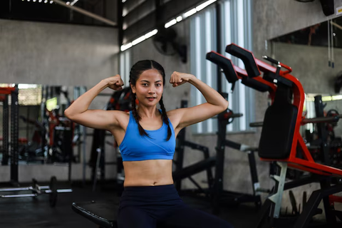Ảnh: Freepik Nhịp thở tăng cao trong khi tập thể dục sẽ làm tăng khả năng hít phải các hạt ô nhiễm nếu có ở phòng gym - Ảnh: Freepik