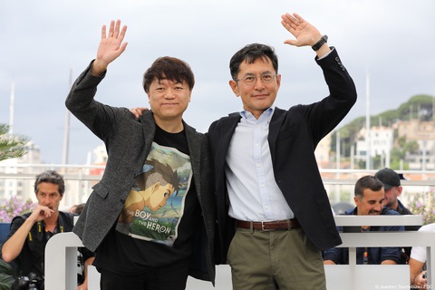 Hayao Miyazaki của Studio Ghibli không còn đòi nghỉ hưu nữa- Ảnh 3. Kenichi Yoda, Goro Miyazaki.