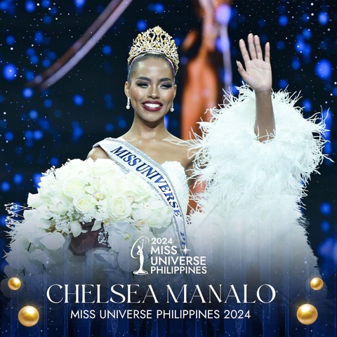 Chủ nhân của chiếc vương miện danh giá gọi tên người đẹp Chelsea Manalo. Chủ nhân của chiếc vương miện danh giá gọi tên người đẹp Chelsea Manalo.