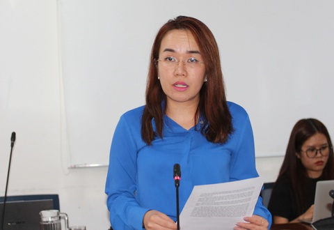 Không có tình trạng quá tải nội trú tại Bệnh viện Ung bướu TP.HCM cơ sở 2- Ảnh 1. Bà Lê Thiện Quỳnh Như - chánh văn phòng Sở Y tế TP.HCM - Ảnh: T.N