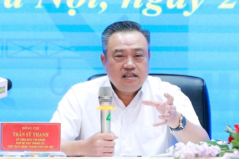 Chủ tịch UBND TP Hà Nội Trần Sỹ Thanh - Ảnh: HẢI NGUYỄN Chủ tịch UBND TP Hà Nội Trần Sỹ Thanh - Ảnh: HẢI NGUYỄN