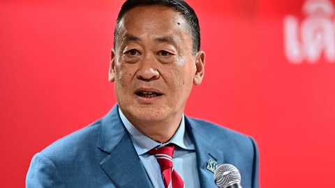 Thủ tướng Thái Lan Srettha Thavisin đối mặt nguy cơ miễn nhiệm do bị một nhóm thượng nghị sĩ khiếu nại - Ảnh: AFP Thủ tướng Thái Lan Srettha Thavisin đối mặt nguy cơ bị miễn nhiệm, sau khi bị một nhóm thượng nghị sĩ khiếu nại lên Tòa án Hiến pháp nước này - Ảnh: AFP