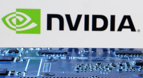 Công ty chip Nvidia đạt doanh thu kỷ lục vượt mọi dự đoán- Ảnh 1. Nvidia tiếp tục đạt doanh thu kỷ lục trong 3 tháng đầu năm 2024 - Ảnh: REUTERS
