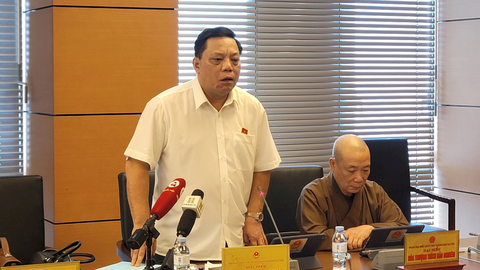 Các tướng công an nói lý do cần quy định dao có tính sát thương cao là vũ khí- Ảnh 1. Trung tướng Nguyễn Hải Trung - Ảnh: T.THÀNH