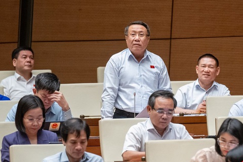 Đại biểu đề xuất sử dụng công cụ lãi suất thay vì room tín dụng trong điều hành- Ảnh 1. Đại biểu Hà Sỹ Đồng - Ảnh: Quochoi.vn