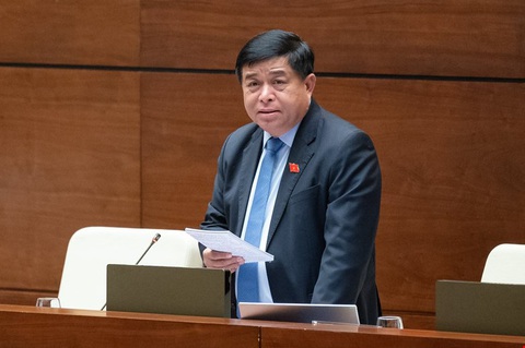 Bộ trưởng Nguyễn Chí Dũng: Chờ trình đi trình lại, nhiều dự án phục hồi kinh tế không còn thời sự- Ảnh 1. Bộ trưởng Nguyễn Chí Dũng - Ảnh: Quochoi.vn