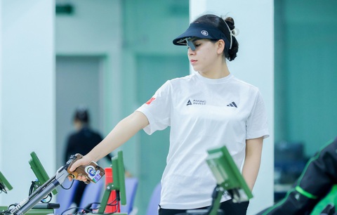 Thành tích của nữ xạ thủ Trịnh Thu Vinh có khả năng tiến vào chung kết tại Olympic 2024 - Ảnh: BÙI LƯỢNG Thành tích của nữ xạ thủ Trịnh Thu Vinh có khả năng tiến vào chung kết tại Olympic 2024 - Ảnh: BÙI LƯỢNG