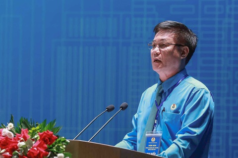 Ông Đặng Tuấn Tú - chủ tịch công đoàn Công ty TNHH Changshin Việt Nam (vốn Hàn Quốc) - Ảnh: HẢI NGUYỄN Ông Đặng Tuấn Tú - chủ tịch công đoàn cơ sở Công ty TNHH Changshin Việt Nam (vốn Hàn Quốc) - Ảnh: HẢI NGUYỄN